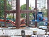 Continued fixing the main steel column at the Monumental Stairs Facing East (800x600).jpg